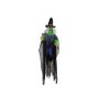Halloween Geister Witch JACYNTHA, hanging, talking, LEDs, 24"x12"x7ft/60x30x200cm