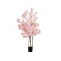 Artificial tree cherry blossom tree VICTORIAH, artificial trunks, blossoms, pink, 5ft/160cm