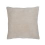 Canvas cushion KALUA, cream, 18"x18"/45x45cm