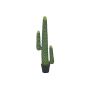 Plastic column cactus DARION, green, 4ft/115cm