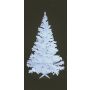 Fake Christmas tree SILVIE, uv-white, 7ft/ 210cm