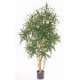 Fake dracaena reflexa PHILOMENA, real trunks, green, 5ft/160cm