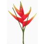Artificial heliconia flower TOMKE, red-green, 31"/80cm, Ø12"/30cm