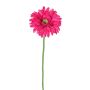 Silk gerbera HELLI, fuchsia, 26"/65cm, Ø4.7"/12cm