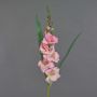 Fake gladiolus ELEA, pink, 33"/85cm, Ø1.2"-4"/3-10cm