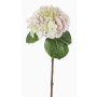 Plastic hydrangea CHIDORI, cream-pink, 24"/60cm, Ø8"/20cm