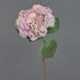 Plastic hydrangea CHIDORI, light pink, 24"/60cm, Ø8"/20cm
