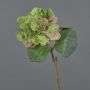 Plastic hydrangea CHIDORI, green-pink, 24"/60cm, Ø8"/20cm