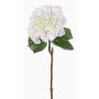 Plastic hydrangea CHIDORI, white-green, 24"/60cm, Ø8"/20cm