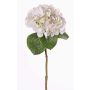 Plastic hydrangea CHIDORI, white-violet, 24"/60cm, Ø8"/20cm