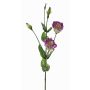 Artificial lisianthus JUDIKA, violet-green, 28"/70cm, Ø2"/5cm