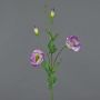 Artificial lisianthus JUDIKA, violet-green, 28"/70cm, Ø2"/5cm
