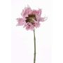 Silk sunflower JANIKA, pale pink, 24"/60cm, Ø5.1"/13cm