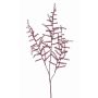 Fake asparagus acutifolius branch HANS, dark red, 28"/70cm