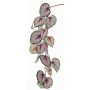 Fake begonia rex branch KATRICE, violet-green, 4ft/110cm