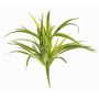 Artificial Spider plant TASNIN on a support stick, green-white, 14"/35cm, Ø16"/40cm