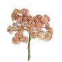 Plastic sedum DANICA, pink, 8"/20cm, Ø4"/10cm