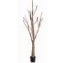 Fake deciduous tree trunk WILKO with branches, brown, 7ft/215cm