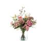 Artificial flower bouquet FEME, light pink-green, 26"/65cm, Ø16"/40cm