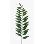 Artificial mahonia branch RIBALTA, green, 31"/80cm