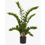 Artificial plant Zamioculcas SIMANO, 4ft/110cm
