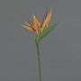 Artificial flower Strelitzia ZETKIN, orange-violet, 26"/65cm