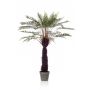 Artificial tree fern CAMASO in decorative pot, 4ft/125cm