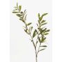 Artificial olive spray PARKER with fruits, 31"/80cm