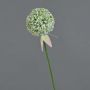 Artificial allium DURBAN, white, 28"/70cm