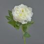Artificial peony DIVIN, cream, 26"/65cm