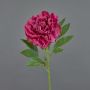 Artificial peony DIVIN, pink, 26"/65cm