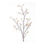 Artificial maple spray LIUVA with flowers, light pink, 4ft/110cm