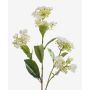 Artificial hydrangea ALAZNE, cream, 30"/75cm