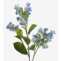 Artificial hydrangea ALAZNE, blue, 30"/75cm