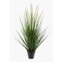 Artificial foxtail grass OTIS with panicles, green, 28"/70cm