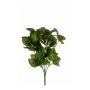 Artificial basil LUCANO on spike, green, 12"/30cm