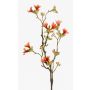 Artificial Seven Son flower of Zhejiang spray HEDDA, orange, 18"/45cm