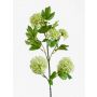 Artificial viburnum spray JUVIA, green, 30"/75cm
