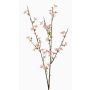 Artificial apple blossom spray TOSCA with flowers, light pink, 33"/85cm