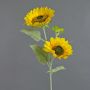 Artificial sunflower IVONA, yellow, 24"/60cm