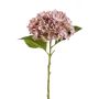 Artificial hydrangea EGIA, light pink, 20"/50cm