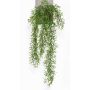 Artificial Rhipsalis hanging plant PUEBLA on spike, green, 30"/75cm
