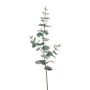 Plastic eucalyptus spray CALLIOPE, green-grey, 28"/70cm
