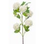 Artificial viburnum spray FONTE, cream, 30"/75cm