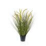 Artificial foxtail grass CAREL with panicles, green, 28"/70cm
