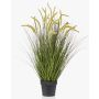 Artificial foxtail grass CAREL with panicles, green, 3ft/100cm