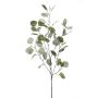 Artificial eucalyptus spray COLTON, green-grey, 33"/85cm