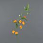 Artificial golden lily of the valley MASARU, orange-yellow, 3ft/95cm