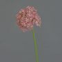 Artificial allium ARNAU, pink, 24"/60cm