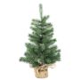 Artificial Christmas tree RIJEKA, jute bag, 30"/75cm, Ø16"/40cm